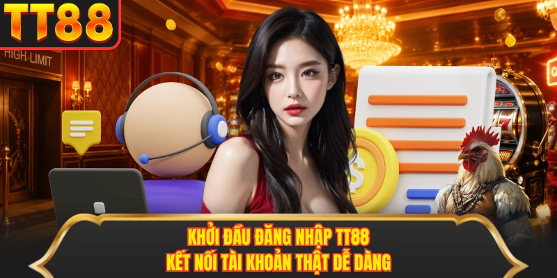 Khởi đầu đăng nhập TT88 kết nối tài khoản thật dễ dàng