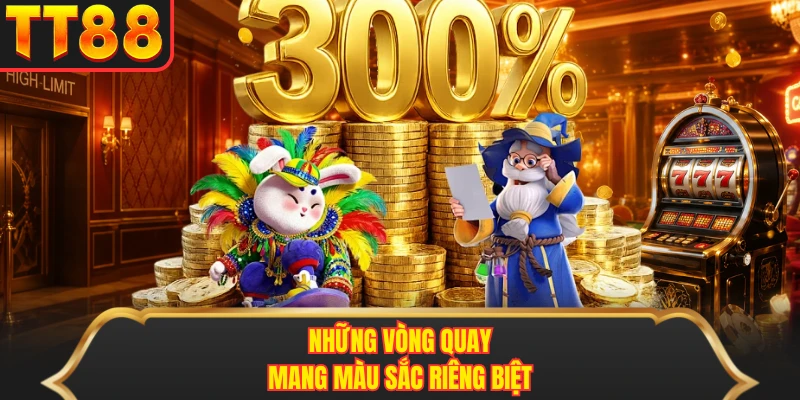 Những vòng quay mang màu sắc riêng biệt